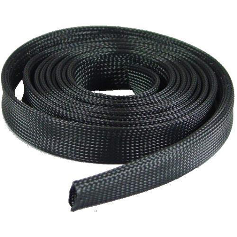 Image 1: T-H Marine T-H FLEX™ 1/4" Expandable Braided Sleeving - 100' Roll