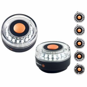 Image 1: Navisafe Navilight All-White 5 Mode 360° 2NM w/Magnet Base