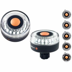 Image 1: Navisafe Navilight All-White 5 Mode 360° 2NM w/RAILBLAZA Base