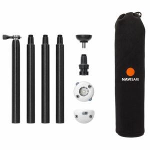 Image 1: Navisafe Navimount Pole Pack Includes Pole & Mounts (Lights Not Included)