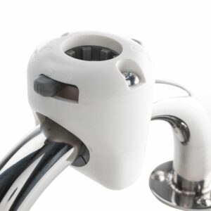 Image 1: Navisafe Navimount Rail Mount White w/Screws