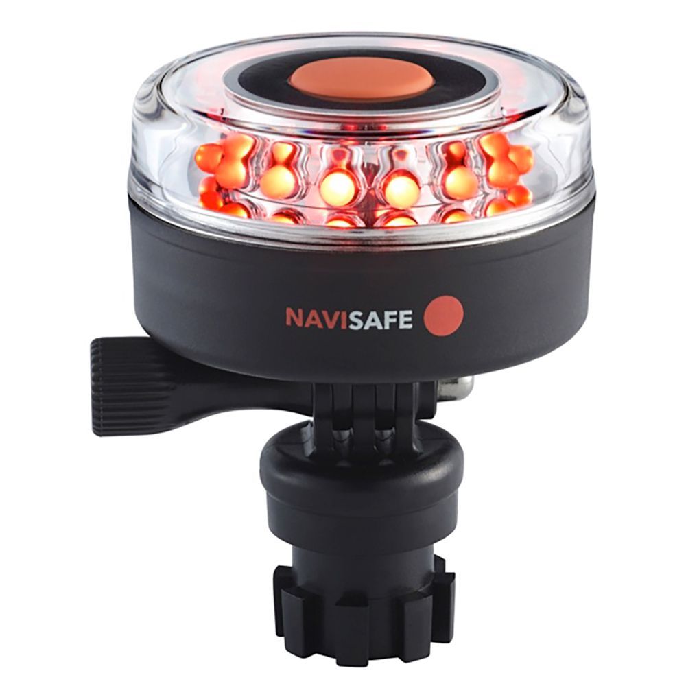 Image 1: Navisafe Navilight All-Red 5 Mode 360° 2NM w/Navimount Base