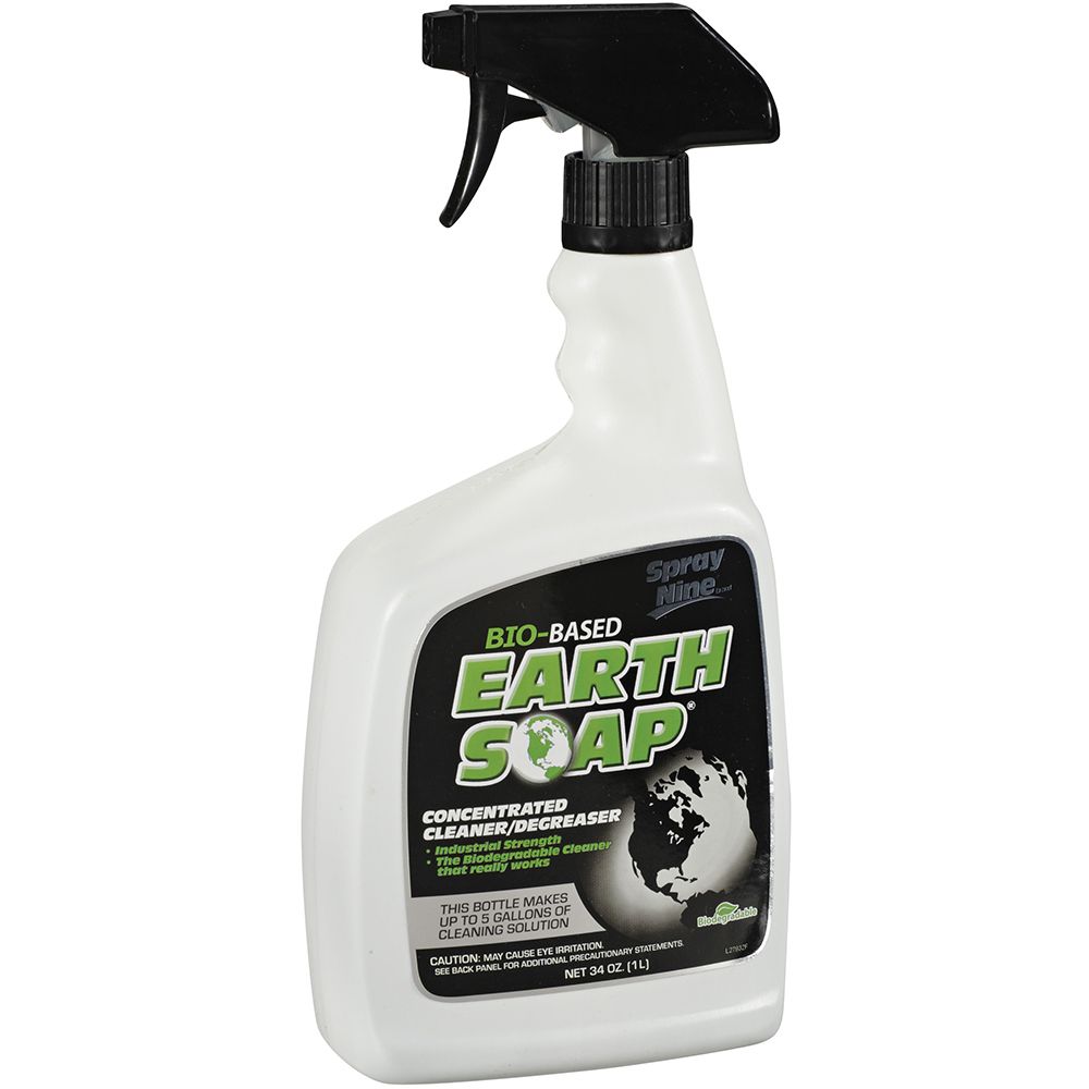 Image 1: Spray Nine Bio Based Earth Soap® Cleaner/Degreaser Concentrated - 32oz