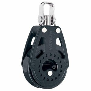 Image 1: Harken 40mm Carbo Single Ratchet Block w/Swivel