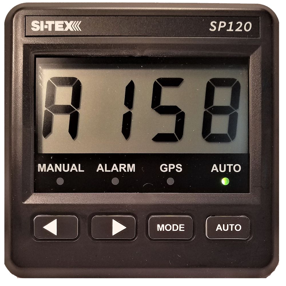 Image 1: SI-TEX SP-120 System w/Rudder Feedback & Type "S" Mechanical Dash Drive