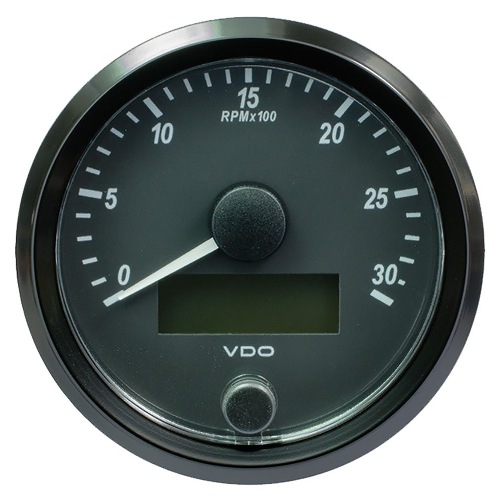 Image 1: VDO SingleViu 80mm (3-1/8") Tachometer - 3000 RPM