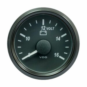Image 1: VDO SingleViu 52mm (2-1/16") Voltmeter f/12V Systems