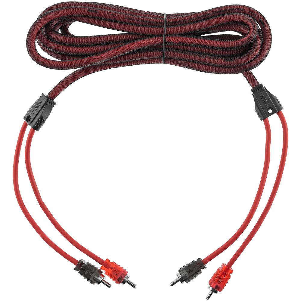 Image 1: DS18 Advance Ultra Flex RCA Cable - 12'