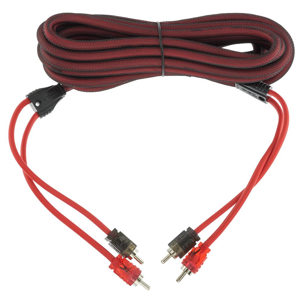 Image 1: DS18 Advance Ultra Flex RCA Cable - 16'