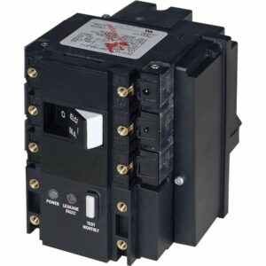 Image 1: Blue Sea C-Series ELCI Main Circuit Breaker - 120/240V AC 50A