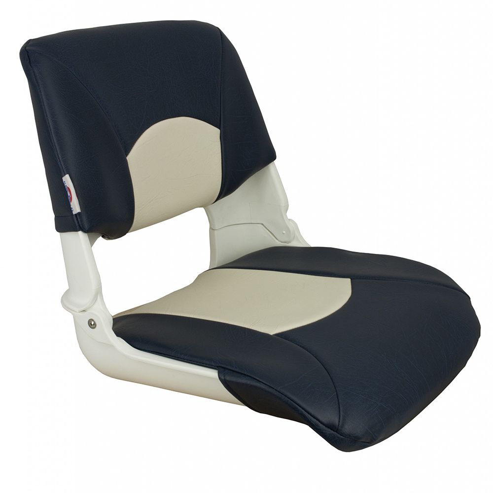Image 1: Springfield Skipper Standard Seat Fold Down - White/Blue