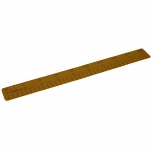 Image 1: SeaDek 36" Fish Ruler - Mocha Brushed w/SeaDek Logo 