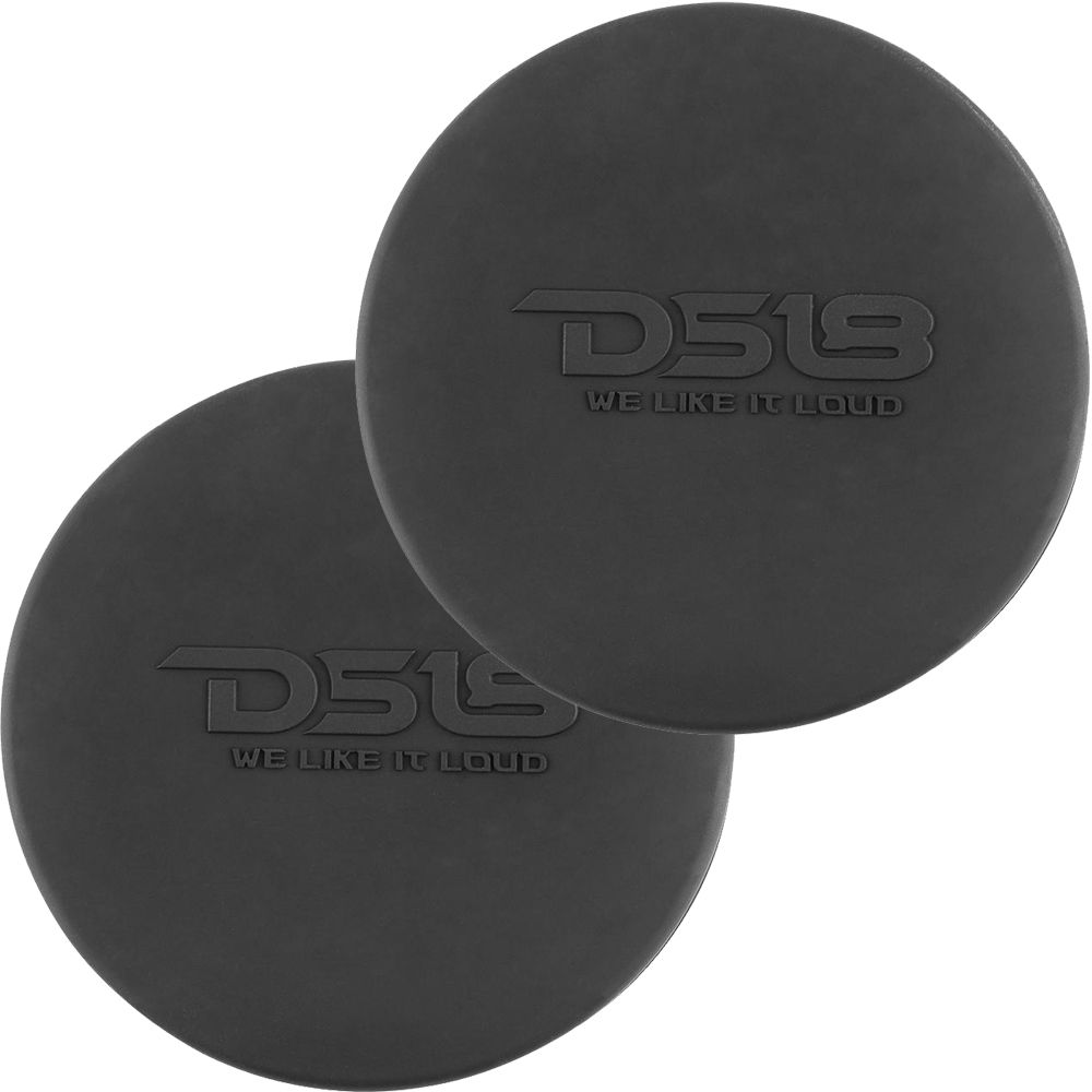 Image 1: DS18 Silicone Marine Speaker Cover f/6.5" Speakers - Black