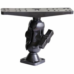 Image 1: Scotty 173 2-1/4" Ball Mount f/Fishfinder & Chartplotter