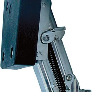 Image 1: Panther Outboard Motor Bracket - Stainless Steel - Max 10HP