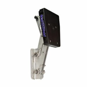 Image 1: Panther Outboard Motor Bracket - Aluminum - Max 12HP