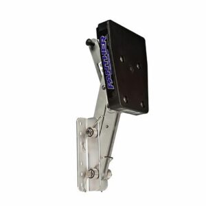 Image 1: Panther Marine Outboard Motor Bracket - Aluminum - Max 20HP