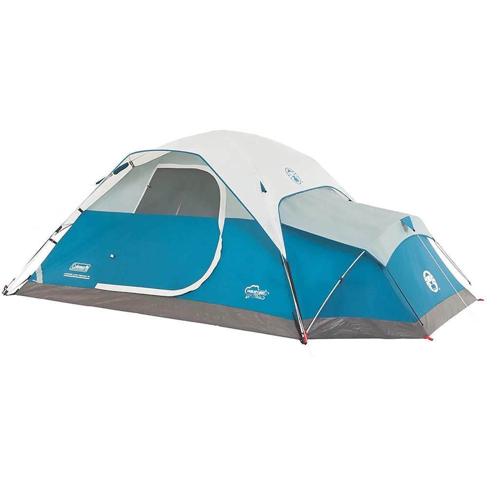 Image 1: Coleman Juniper Lake 4-Person Instant Dome Tent w/Annex