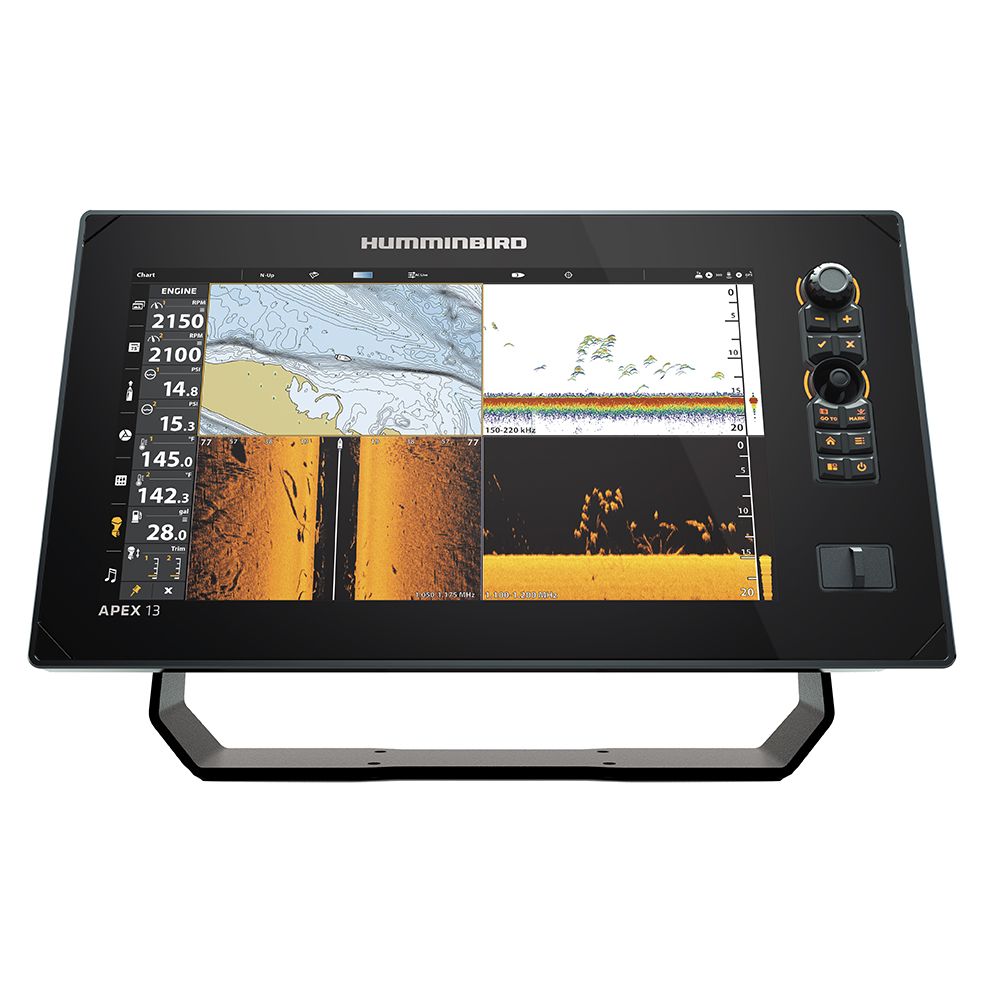 Image 1: Humminbird APEX® 13 MSI+ Chartplotter CHO Display Only