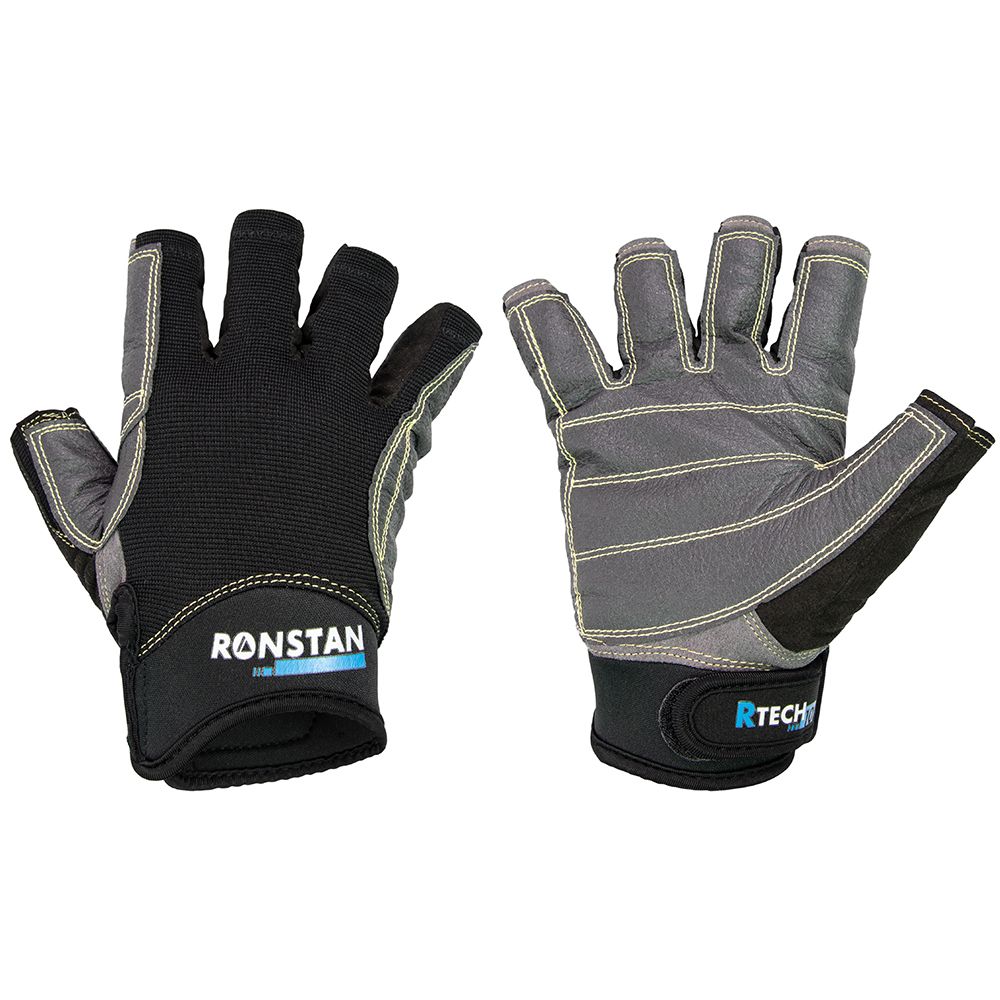 Image 1: Ronstan Sticky Race Gloves - Black - XXS