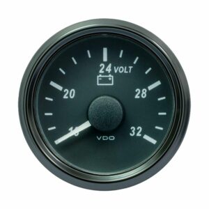 Image 1: VDO SingleViu 52mm (2-1/16") Voltmeter f/24V Systems - 32V