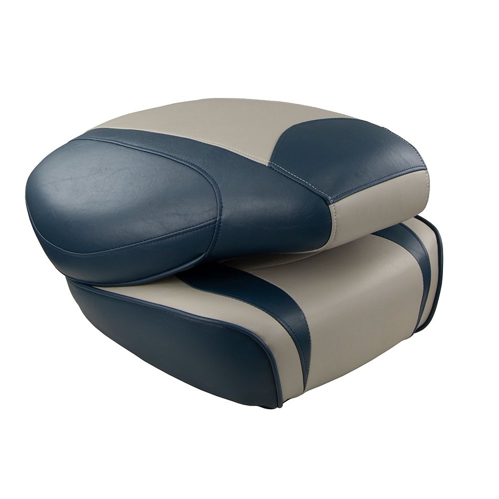 Image 3: Springfield Fish Pro High Back Folding Seat - Blue/Grey