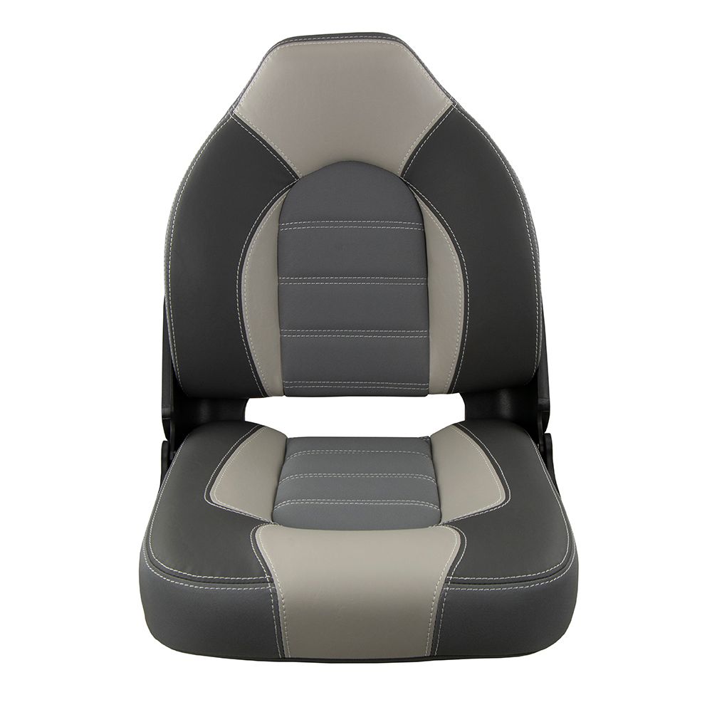 Image 3: Springfield Skipper Premium HB Folding Seat - Charcoal/Grey