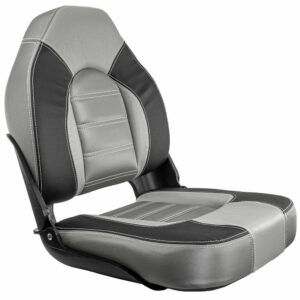 Image 1: Springfield Skipper Premium HB Folding Seat - Charcoal/Grey