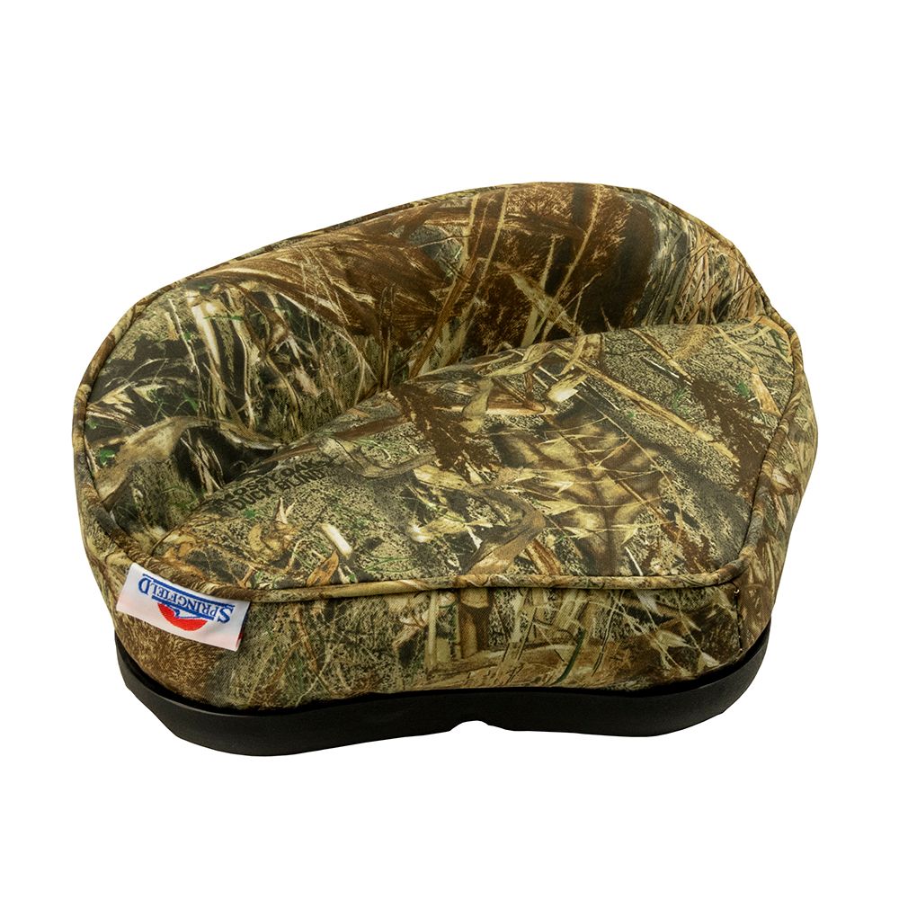 Image 1: Springfield Pro Stand-Up Seat - Mossy Oak Duck Blind