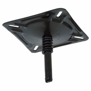 Image 1: Springfield KingPin™ 7" x 7" Seat Mount w/Spring - E-Coat Finish