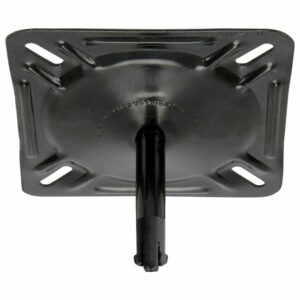 Image 1: Springfield KingPin™ 7" x 7" Seat Mount w/o Spring - E-Coat Finish