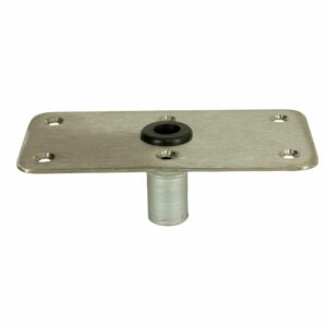 Image 1: Springfield KingPin™ 4" x 8" - Stainless Steel - Rectangular Base (Standard)