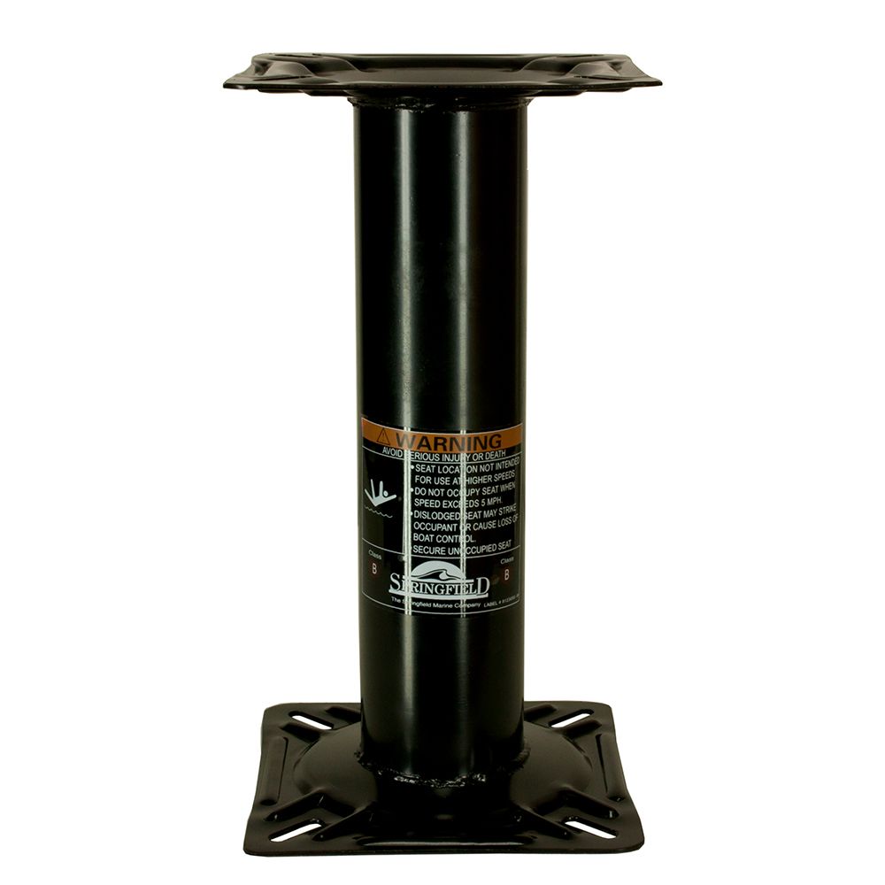 Image 1: Springfield 13" Fixed Height Economy Pedestal