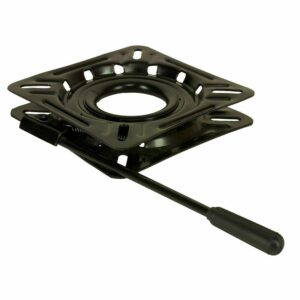 Image 1: Springfield 12-Way Locking Swivel Seat Mount - E-Coat Finish