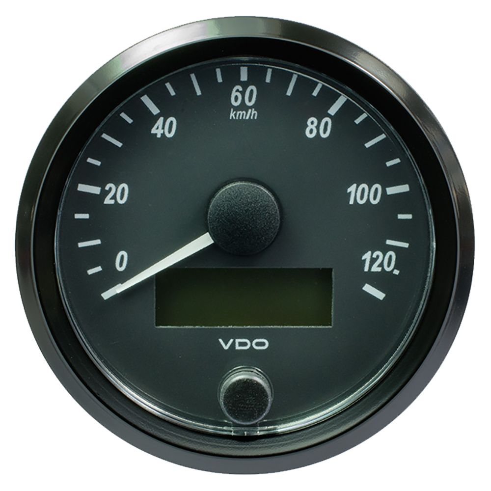 Image 1: VDO SingleViu 80mm (3-1/8") Speedometer - 160 MPH