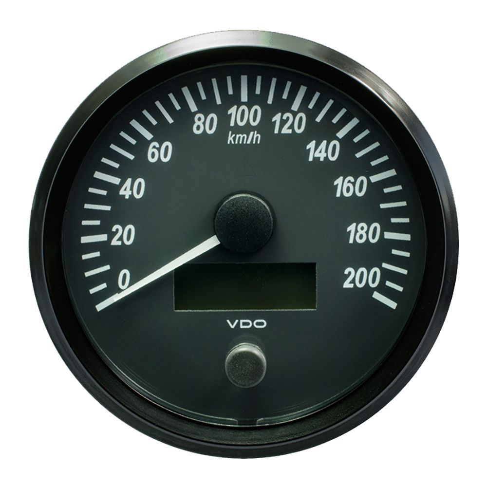 Image 1: VDO SingleViu 100mm (4") Speedometer - 200 KM/H