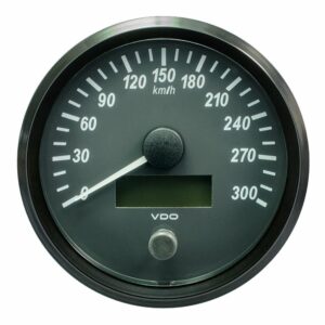 Image 1: VDO SingleViu 100mm (4") Speedometer - 300 KM/H