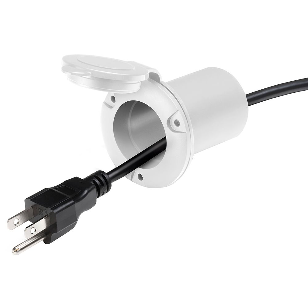 Image 2: ProMariner Universal AC Plug - White