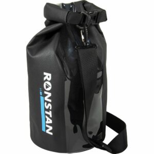 Image 1: Ronstan Dry Roll Top - 10L Bag - Black w/Window