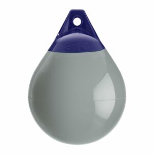Image 1: Polyform A-2 Buoy 14.5" Diameter - Grey