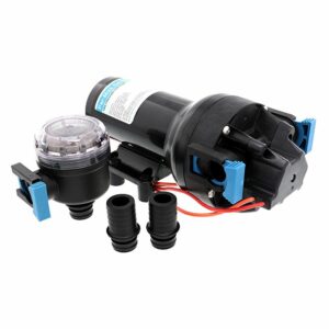 Image 1: Jabsco Par-Max HD6 Heavy Duty Water Pressure Pump - 12V - 6 GPM - 40 PSI