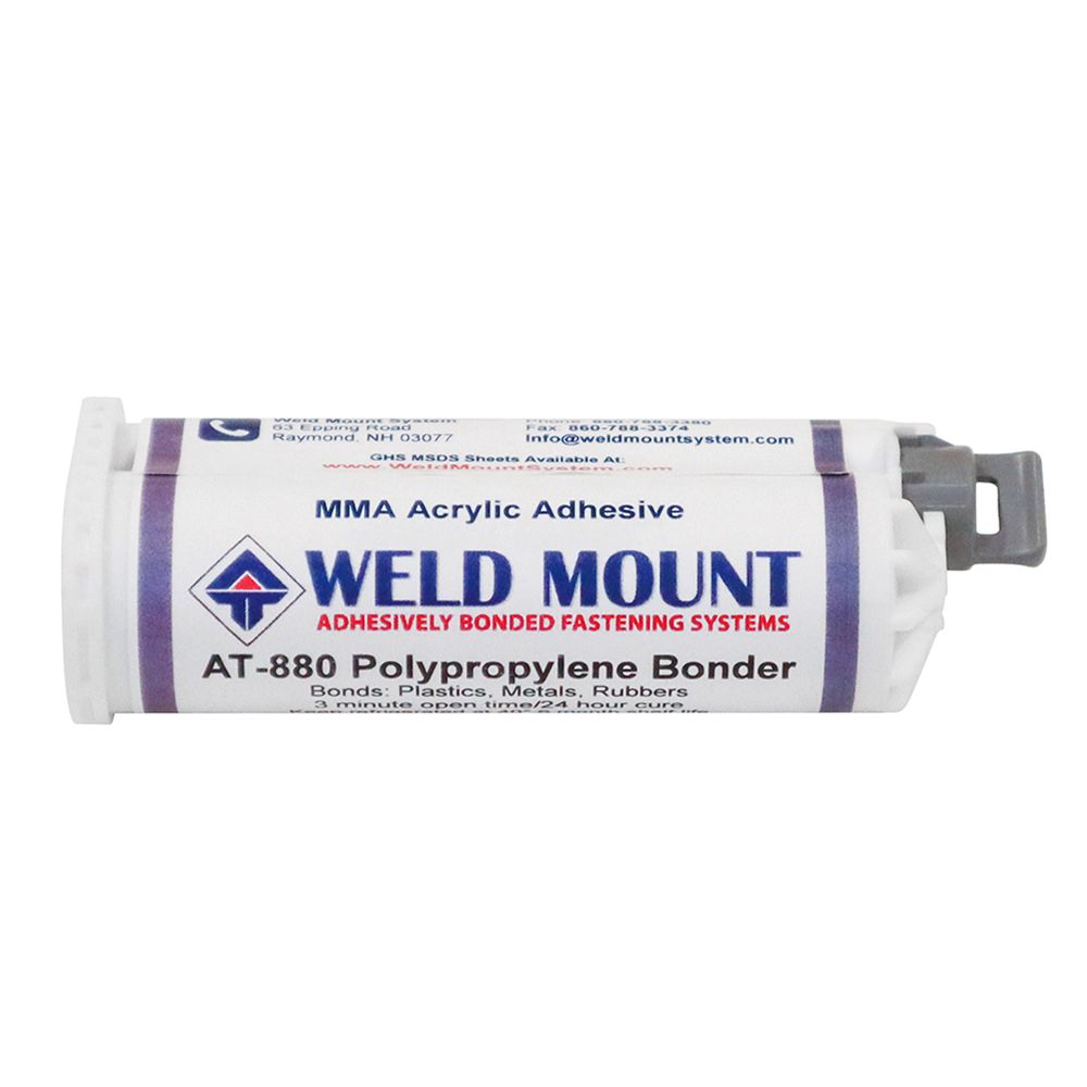 Image 1: Weld Mount AT-880 PolyBonder Adhesive - Single