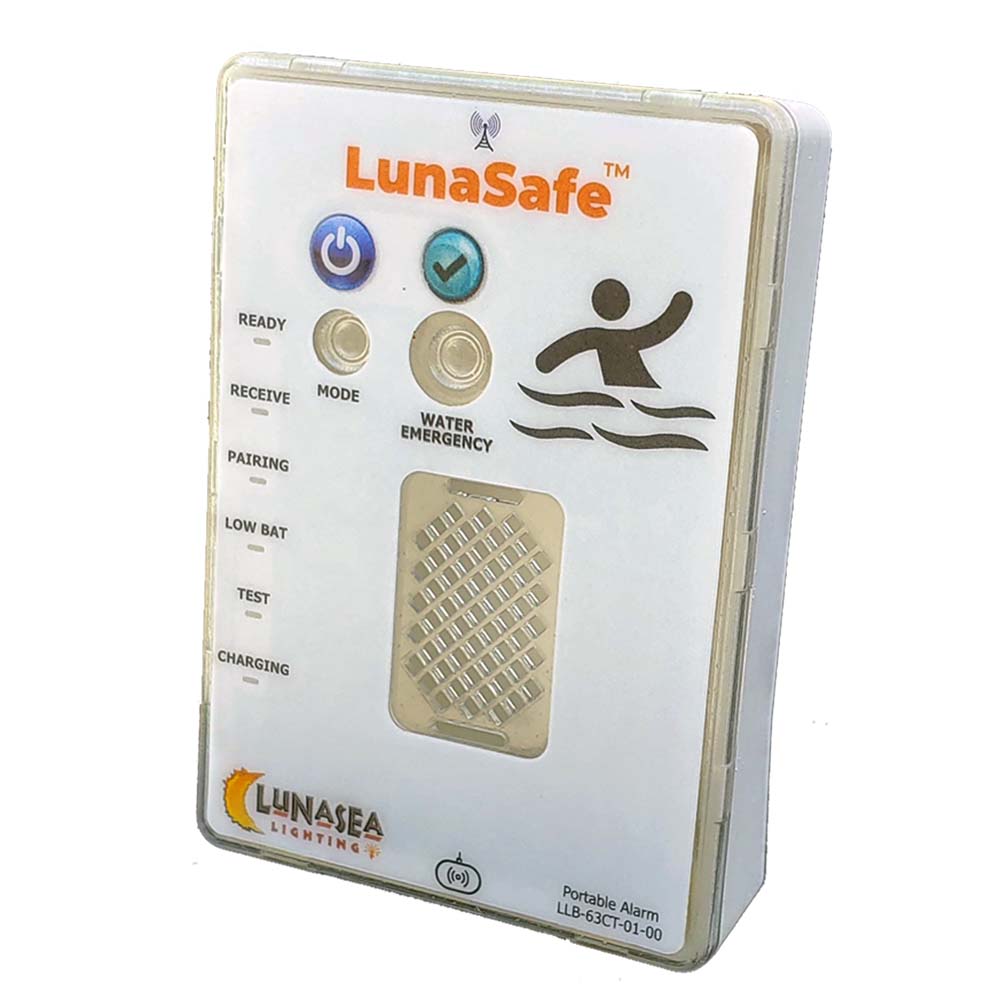 Image 1: Lunasea Controller f/Audible Alarm Receiver w/Strobe Qi Rechargeable