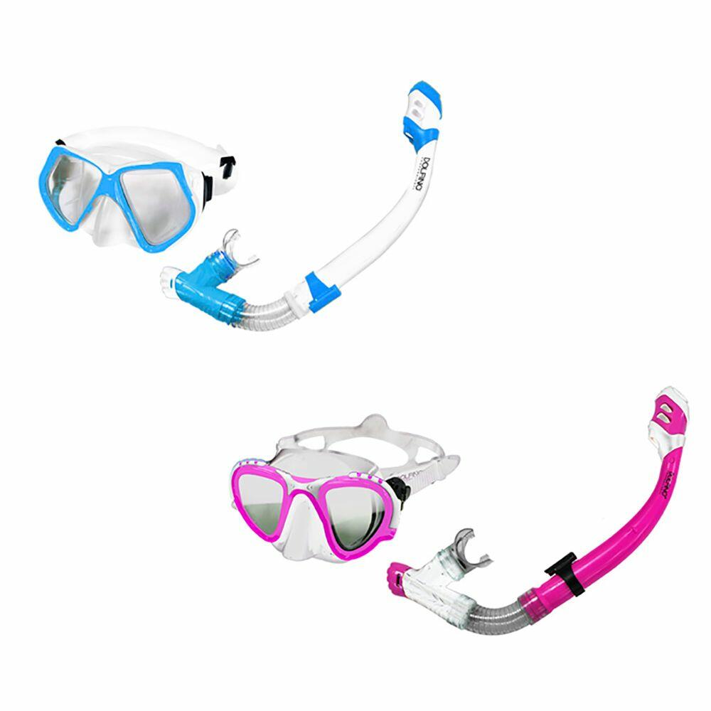 Image 1: Aqua Leisure Gemini Pro Adult Combo Dive Set Mask & Snorkel *Assorted Colors