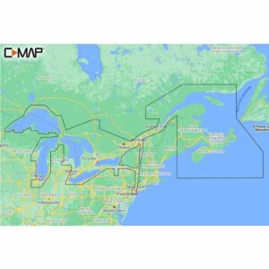 Image 1: C-MAP M-NA-Y201-MS Great Lakes To Nova Scotia REVEAL™ Coastal Chart