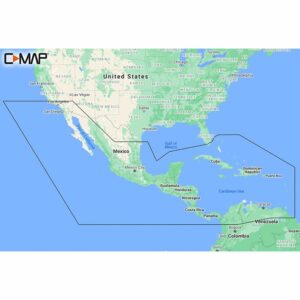 Image 1: C-MAP M-NA-Y205-MS Central America & Caribbean REVEAL™ Coastal Chart