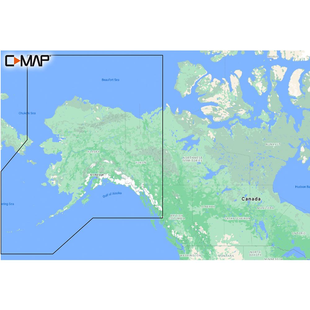 Image 1: C-MAP M-NA-Y208-MS Alaska REVEAL™ Coastal Chart