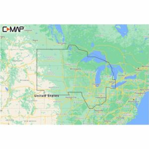 Image 1: C-MAP M-NA-Y212-MS US Lakes North Central REVEAL™ Inland Chart