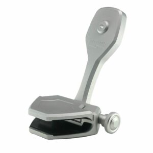 Image 1: PTM Watersports ZXR-300 Pivoting Mirror Bracket - Silver