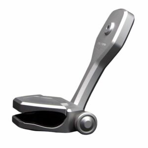 Image 1: PTM Watersports ZXR-320 Pivoting Mirror Bracket - Silver